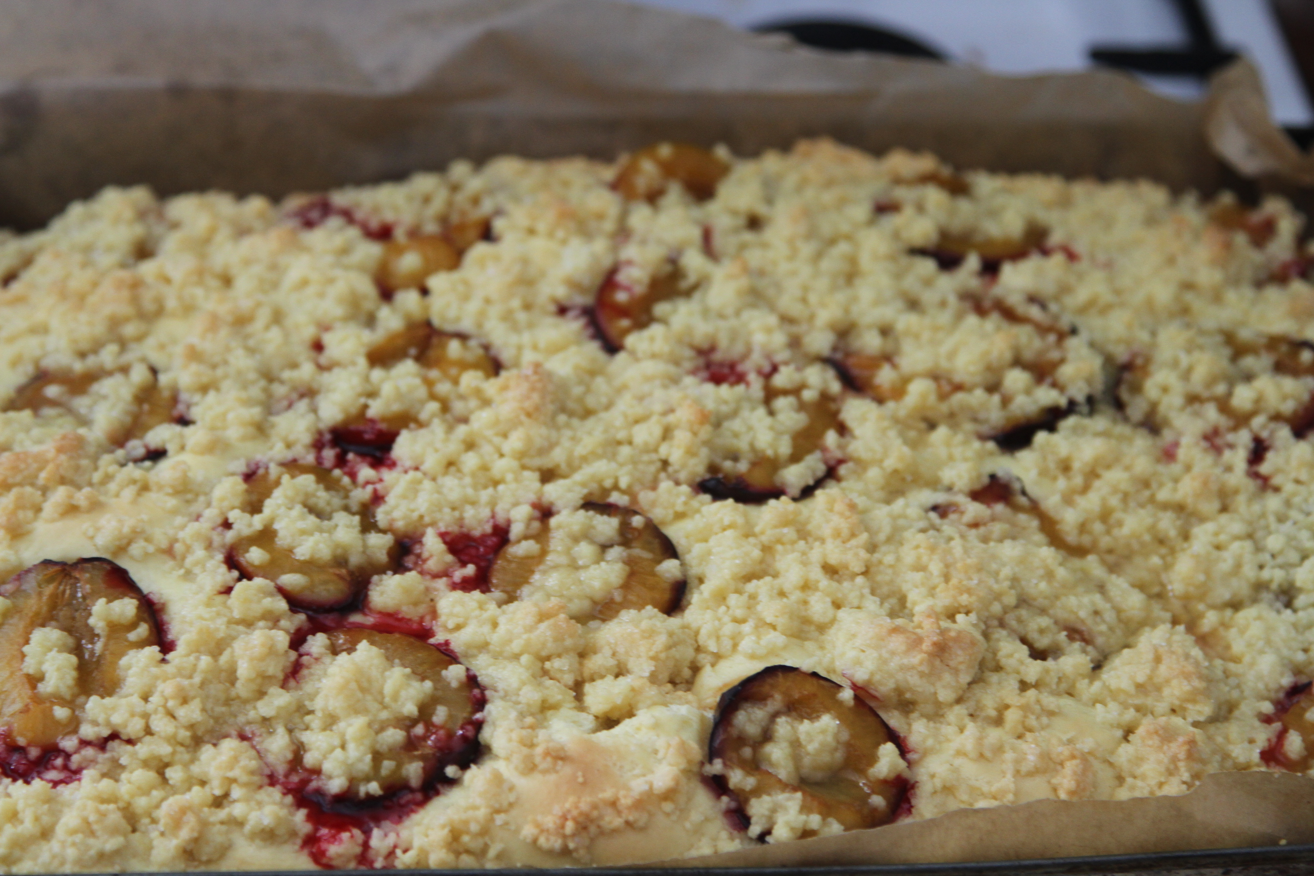 drożdżówka z owocami