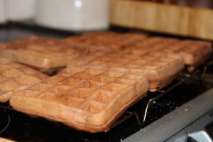 Pyszne kakaowe gofry