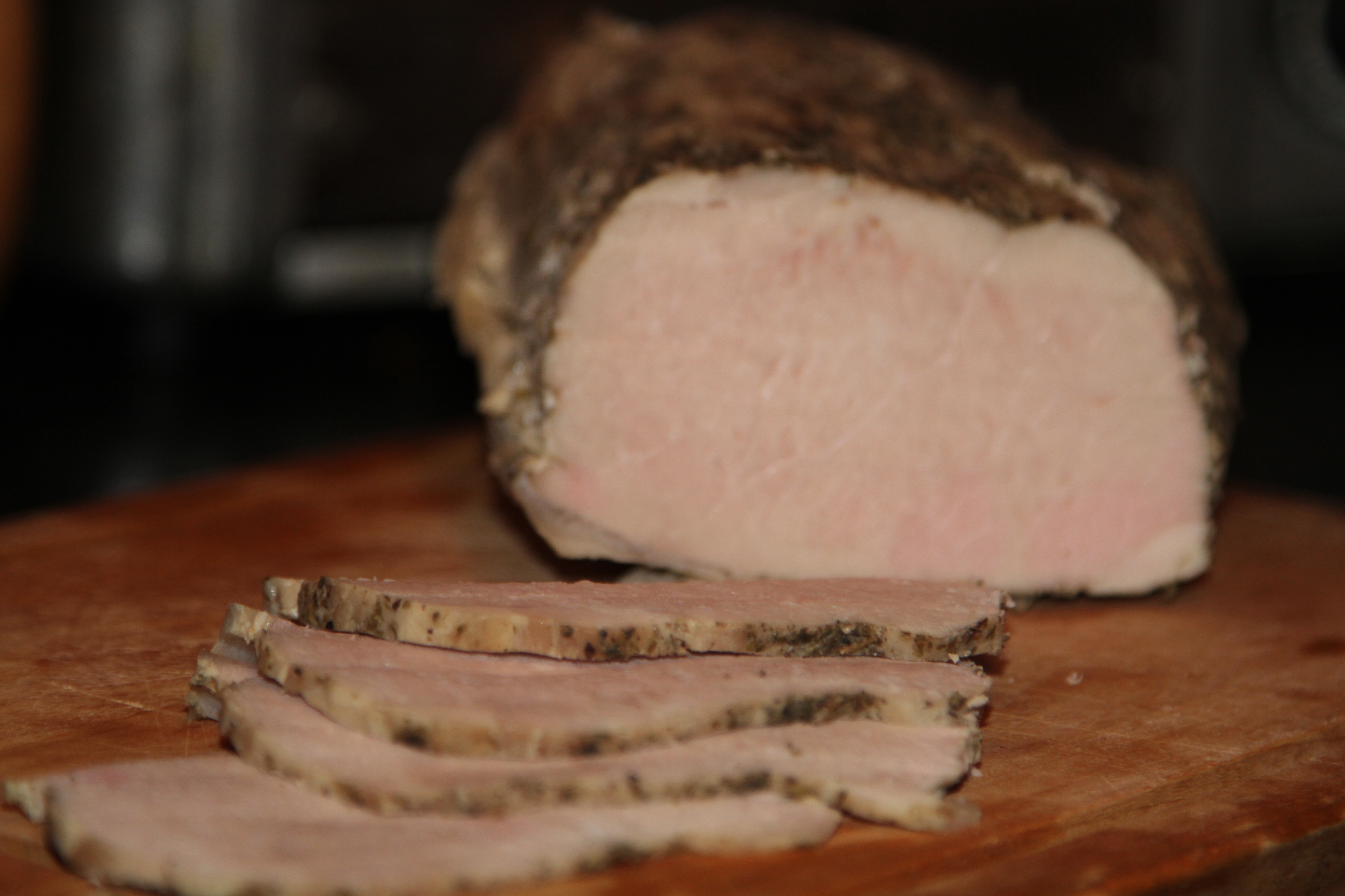 domowy gotowany schab