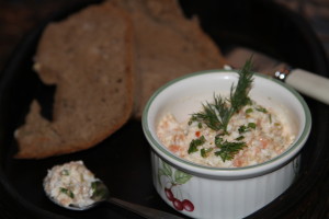 Pasta łososiowa na chlebek