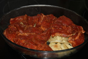 zapiekanka z karkówką