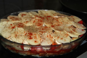 zapiekanka aromatyczna z pysznym sosem