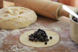 jagodowe pierogi
