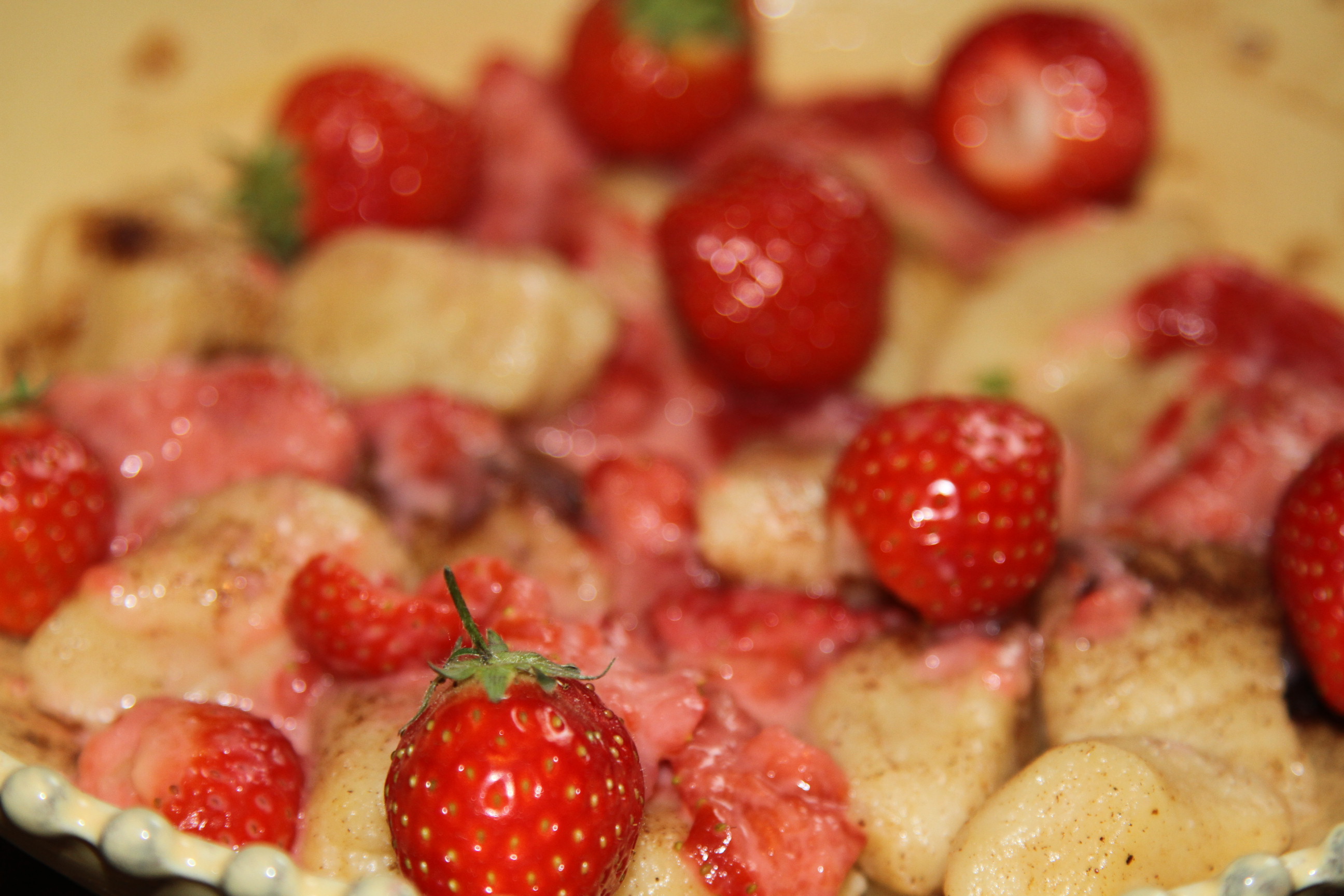 pierogi z truskawkami