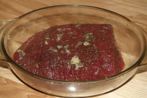 a la carpaccio