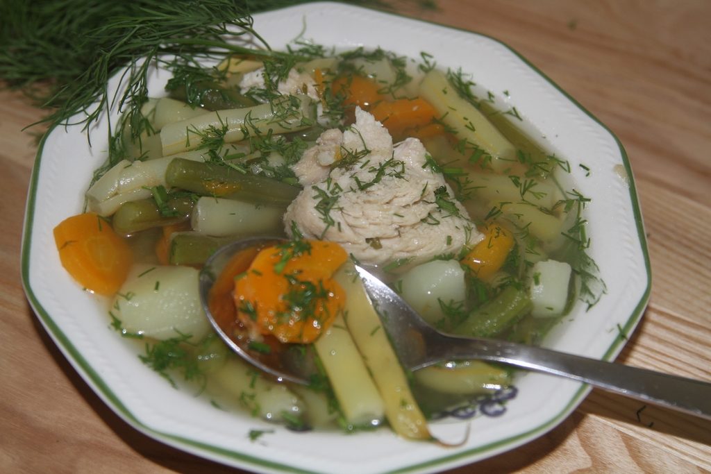 zupa z fasoli szparagowej