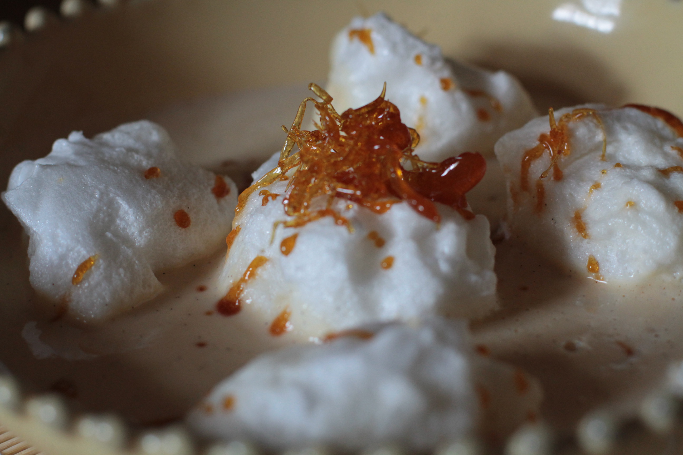 mleczna z kluseczkami