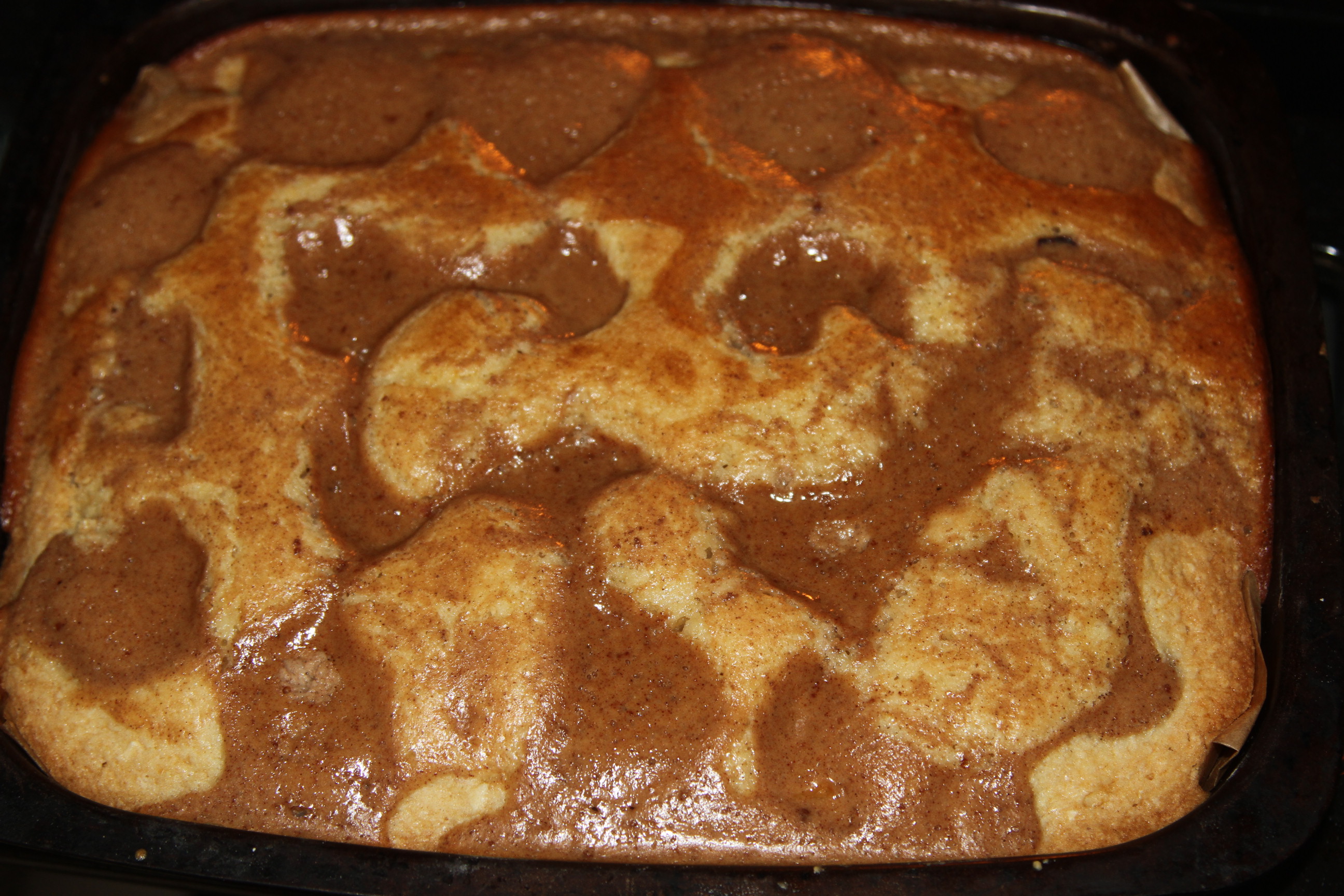 ciasto ze śliwkami i migdałami