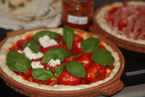 pizza z bazylią