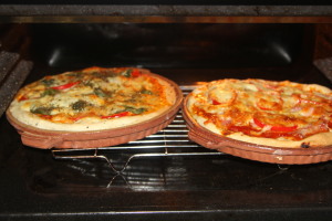 pizza z bekonem