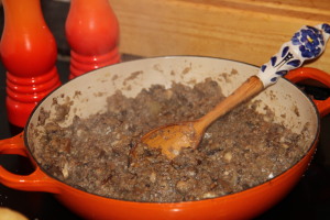 nadzienie grzybowe