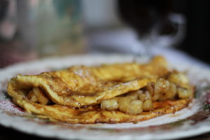 omlet na słodko