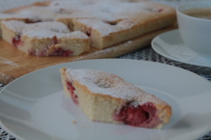 szybkie ciasto z truskawkami