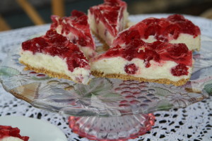 white cheesecake