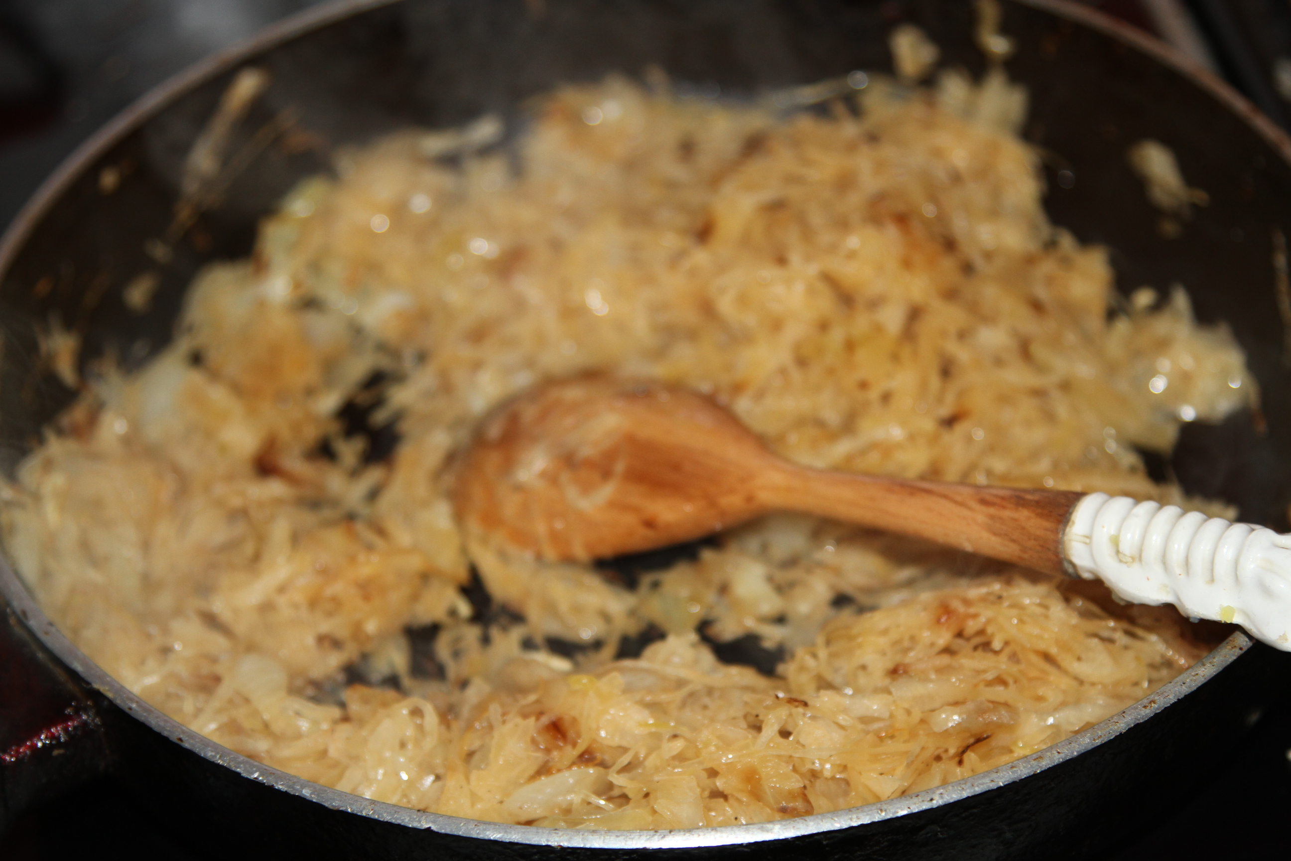 kapusta kiszona z patelni