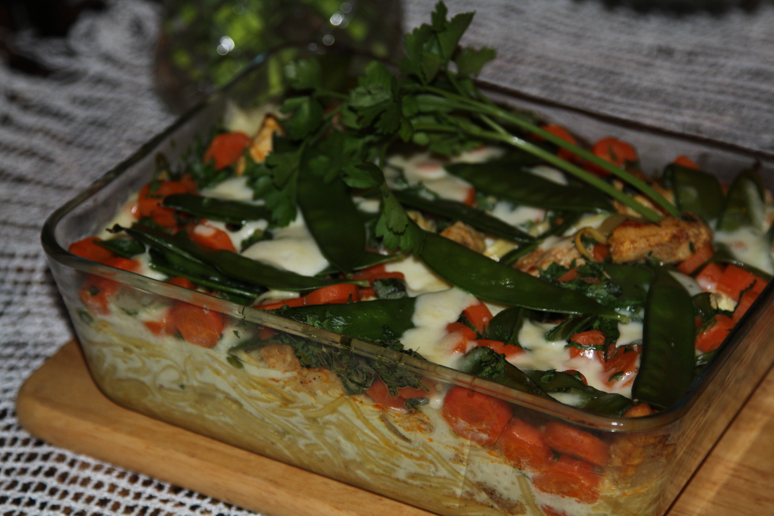 zapiekanka z mozzarellą