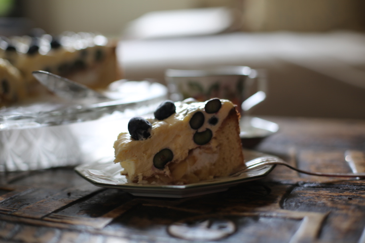 ciasto z bitą śmietaną