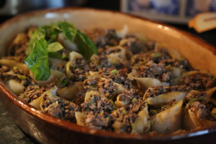 zapiekanka z makaronem