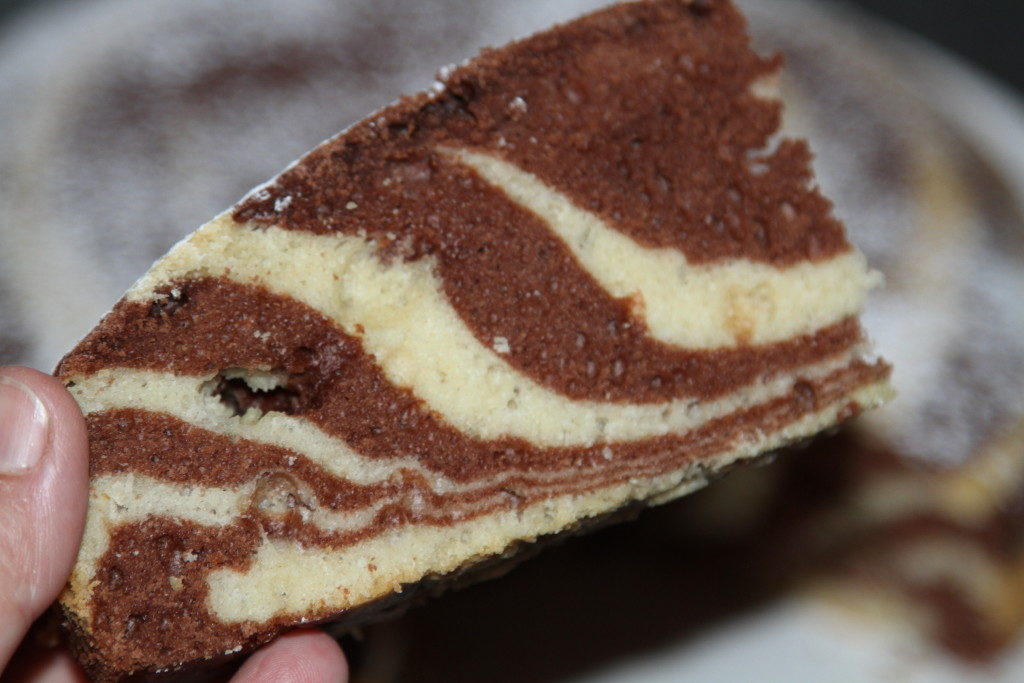 zebra cake